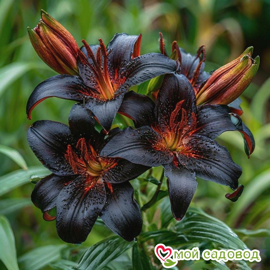 Лилия Бархатные Сумерки